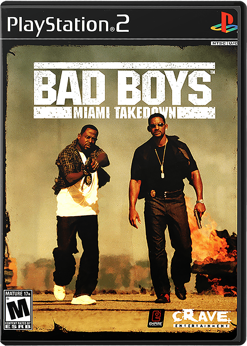 Bad Boys Miami Takedown box art for Playstation 2